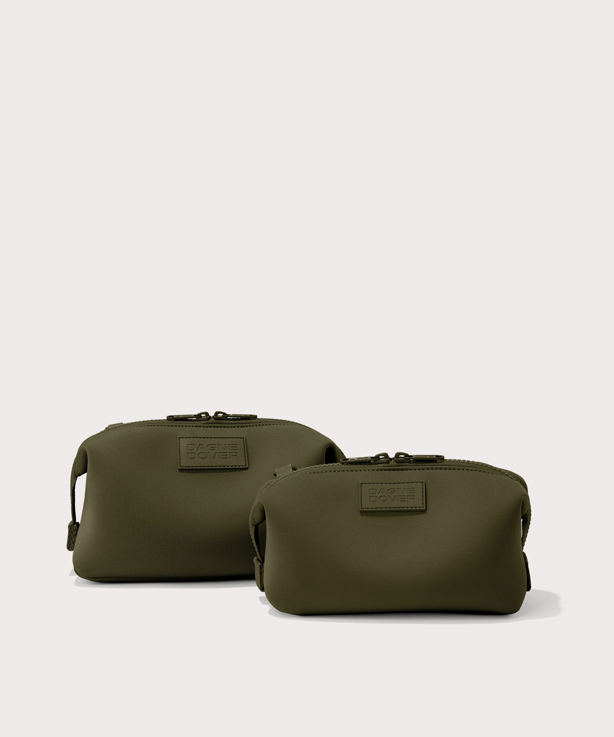 Hunter Toiletry Bag in Dark Moss, Small