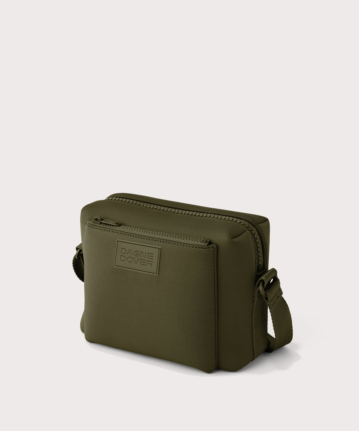 Micah Crossbody in Dark Moss
