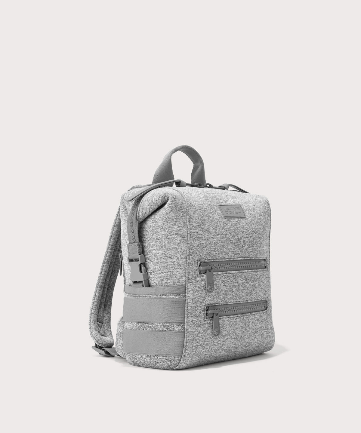 Indi Diaper Backpack in Heather Grey, Small