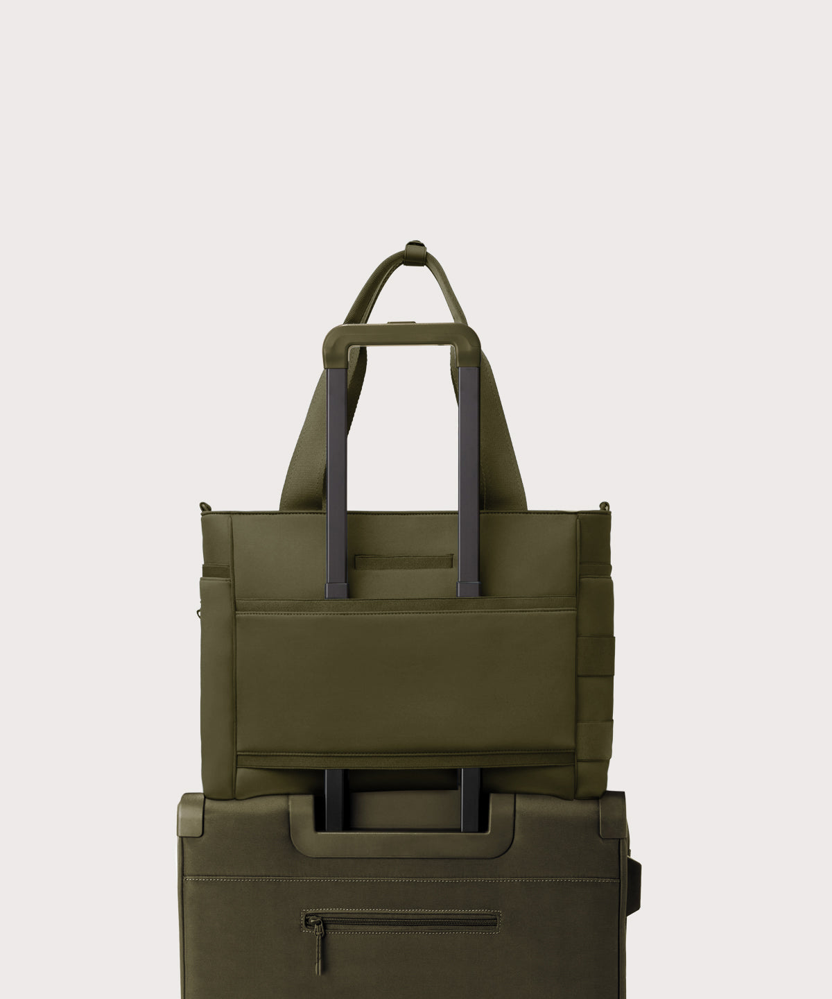 Wade Diaper Tote in Dark Moss