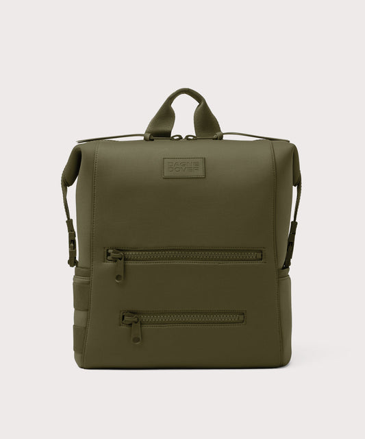 Indi Diaper Backpack in Dark Moss, Large