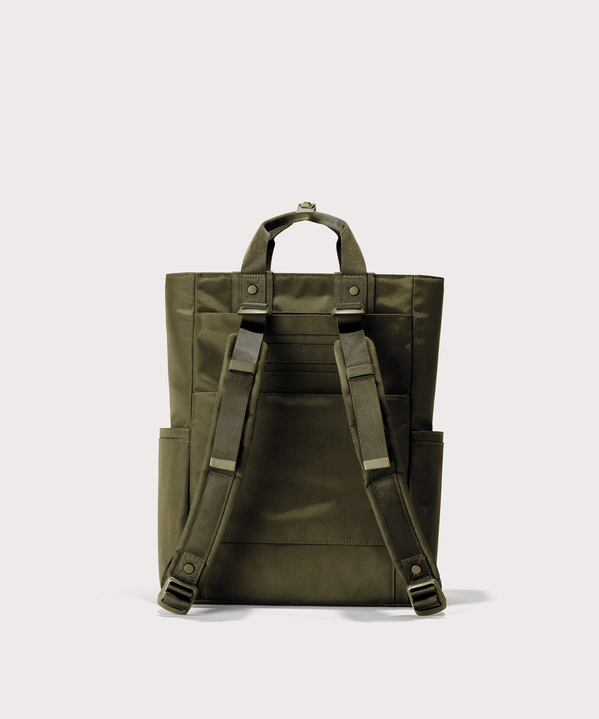 Petra Convertible Tote in Dark Moss