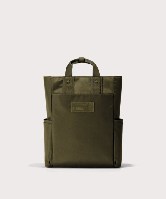 Petra Convertible Tote in Dark Moss